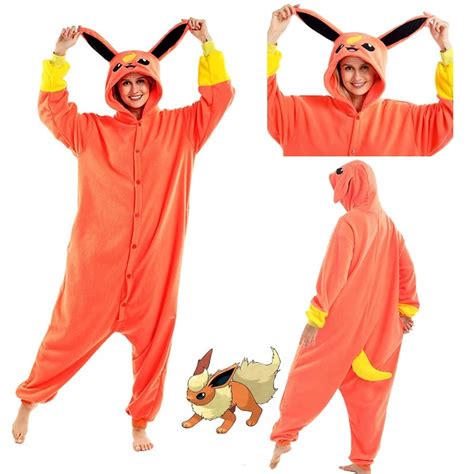 flareon costume|onesie kigurumi cosplay costume.